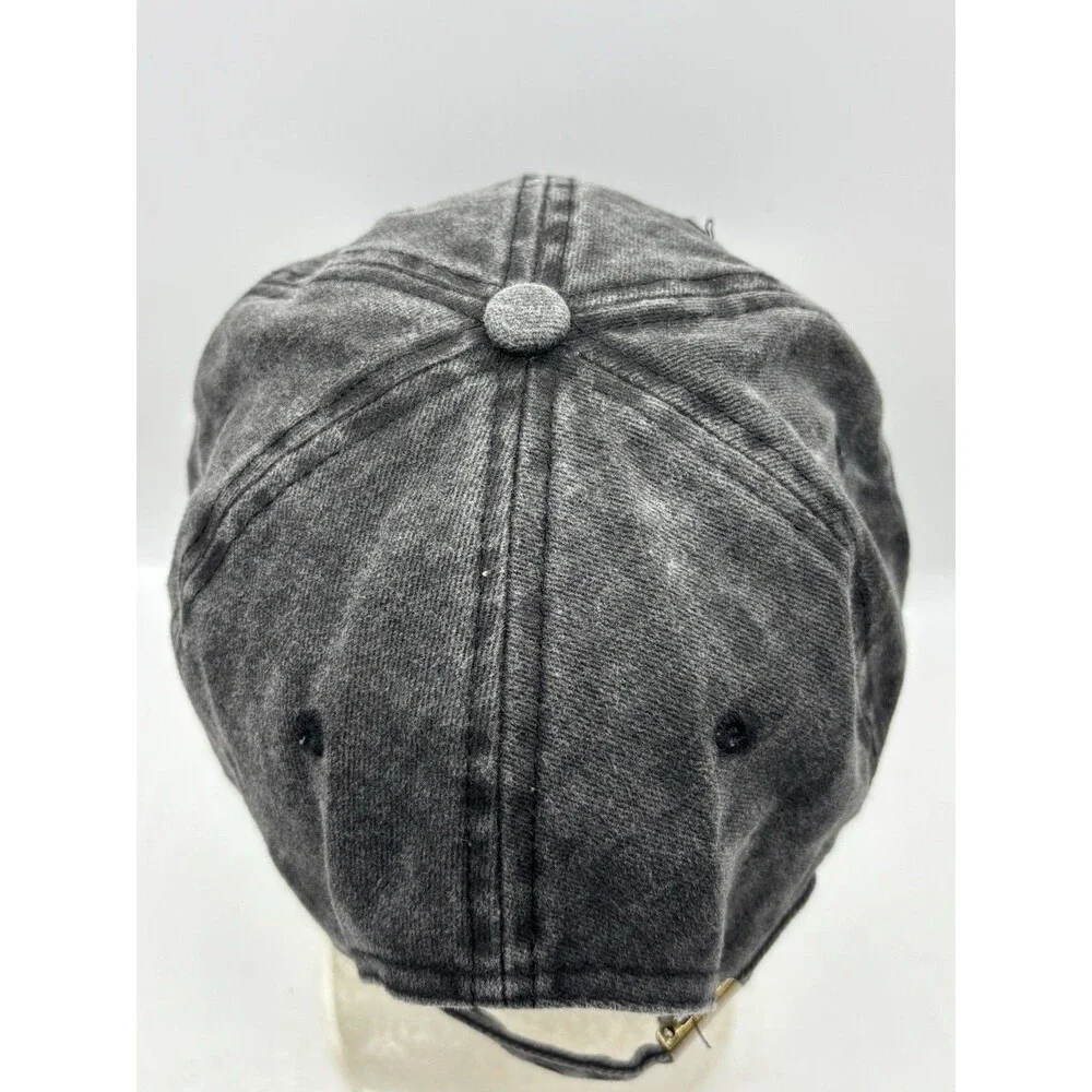I Dont Know How To Act My Age Hat Mens Adjustable Washed Charcoal